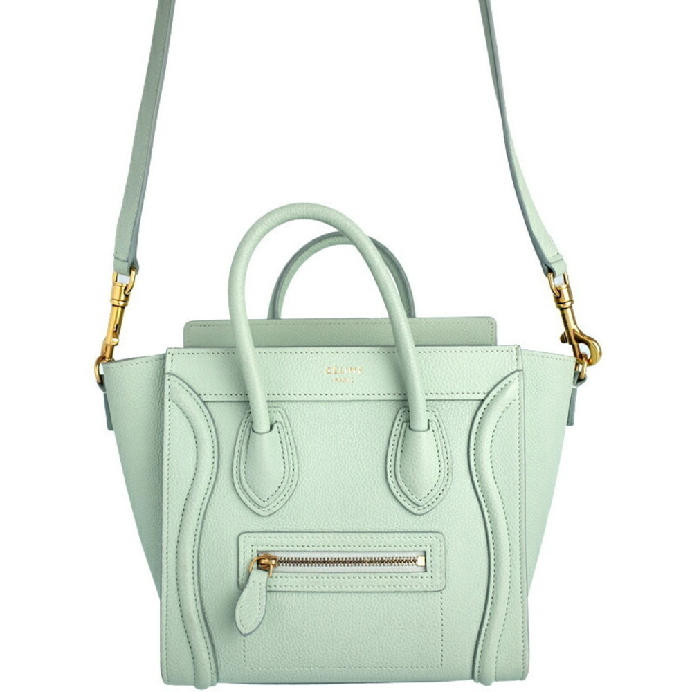 Celine Luggage Shopper Leather Shoulder Bag